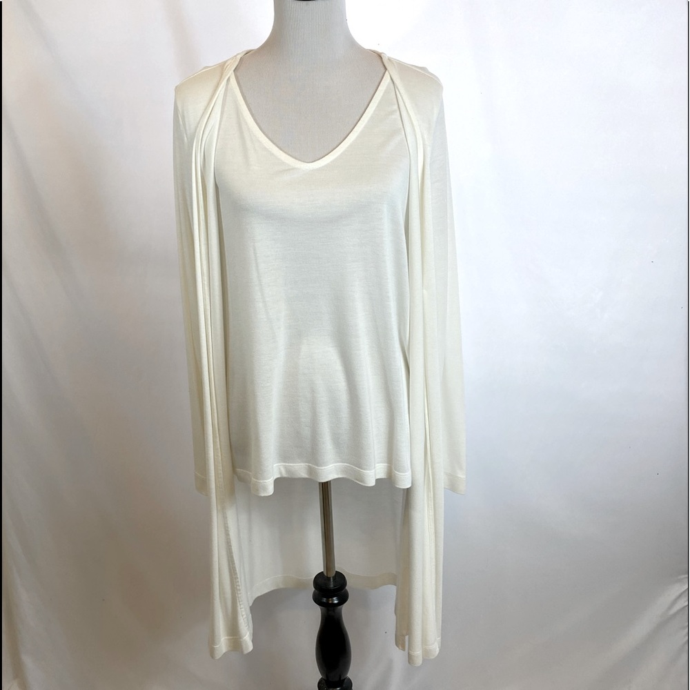 Mock Top with long cardigan style over top Time & Tru